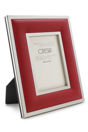 Portafoto in pelle rossa