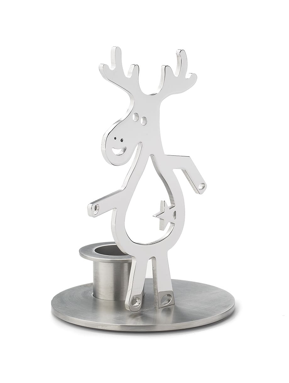 Rentier Kerzenhalter