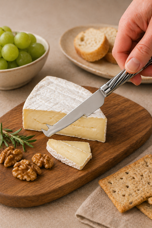Coltello formaggio 2 punte